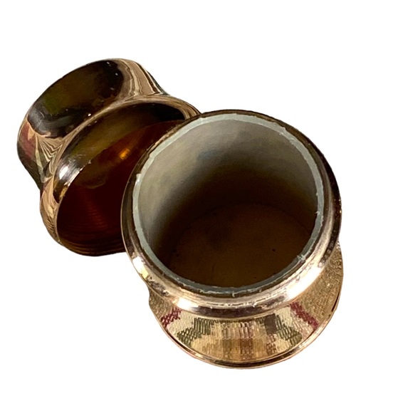 Vintage Solid Brass Salt & Pepper Shakers - Picture 5 of 6